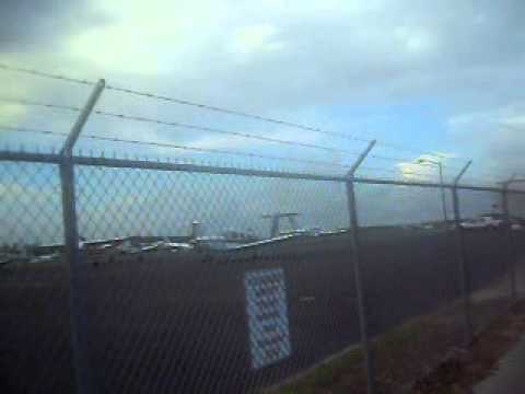 Me outside Grand Strand Airport in North Myrtle Beach, South Carolina