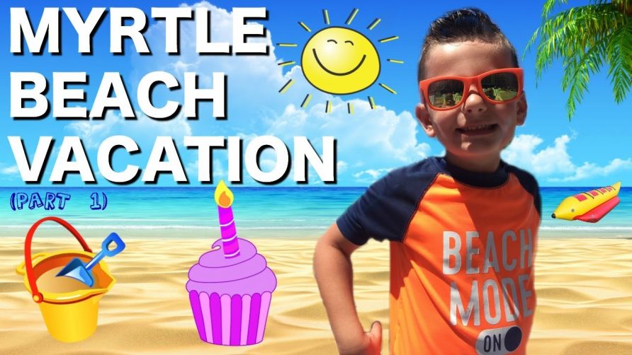 BEST MYRTLE BEACH VACATION! 🏖 MADY'S 9TH B-DAY (PartyKids Myrtle Beach Vlog Part 1)