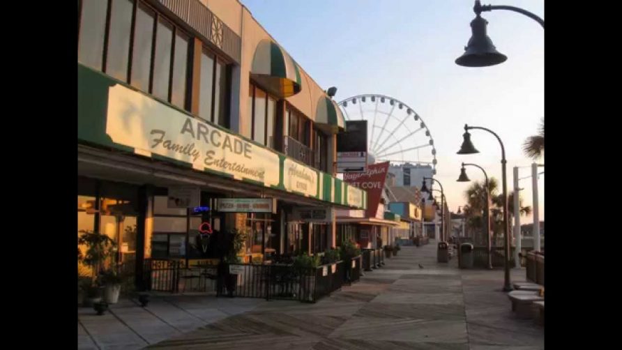 Myrtle Beach Weather video | Grand Strand Sunrise at the Myrtle Beach Boardwalk