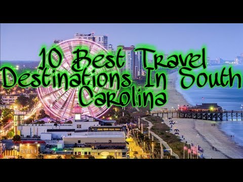 Top 10 Best Travel Destinations in South Carolina USA 😍✈️[Vacations🌴]