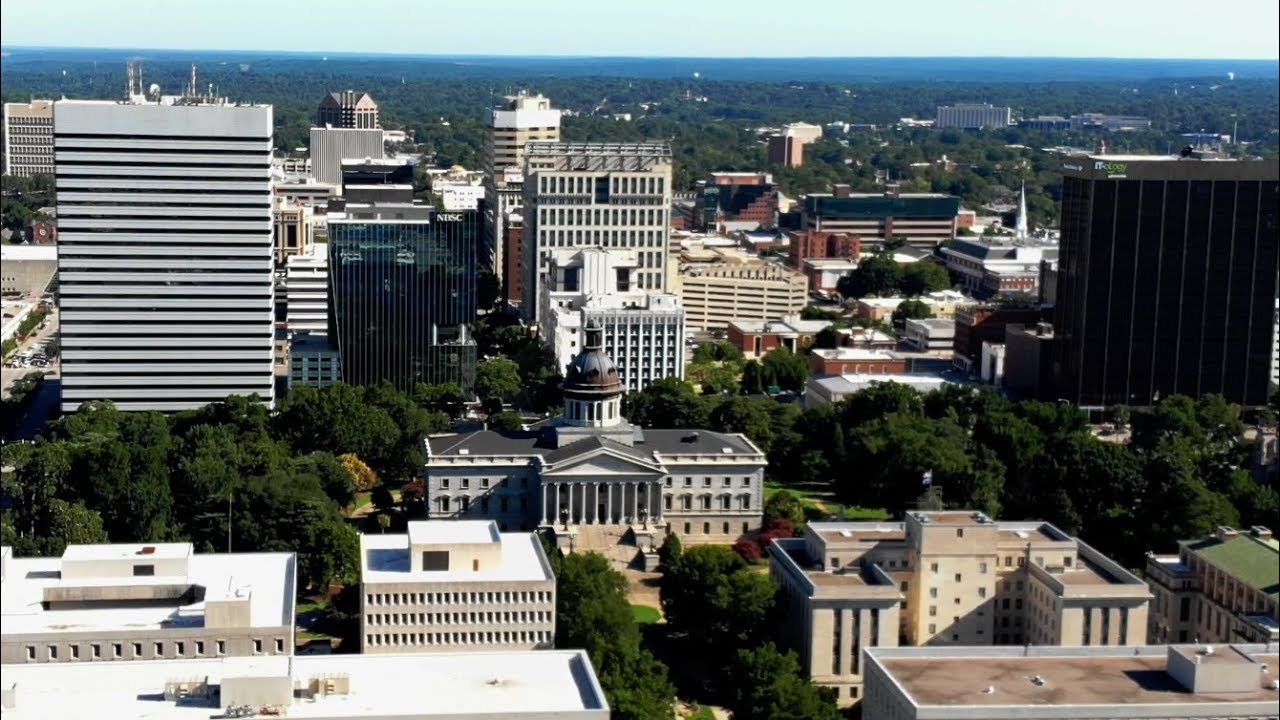 Exploring Columbia, South Carolina with Drone