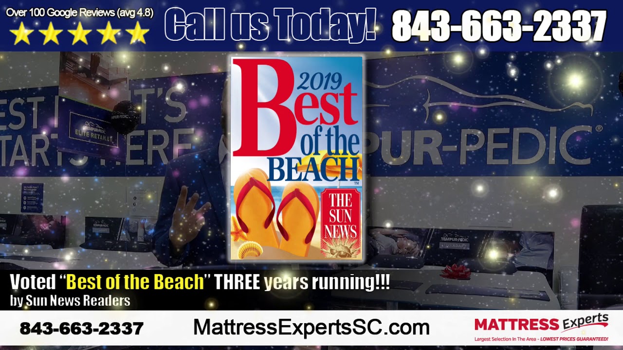 Mattress Experts November Best of the Beach Sales Event