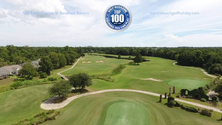 The Love Course at Barefoot Resort – No.4 – Par 4 – 265 yds