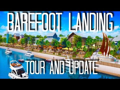 BAREFOOT LANDING Construction Update & Tour – North Myrtle Beach – May 2018 | Attractions