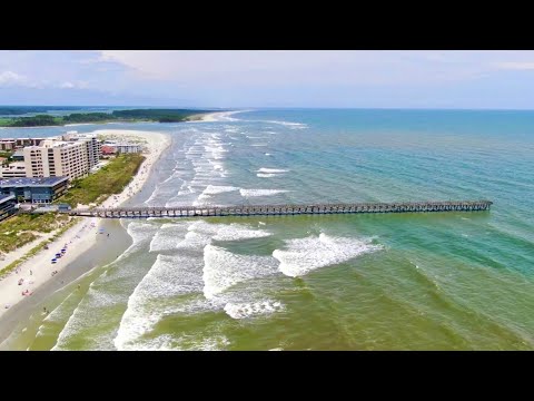 Sea Cabin Pier Drone Flight – North Myrtle Beach, SC