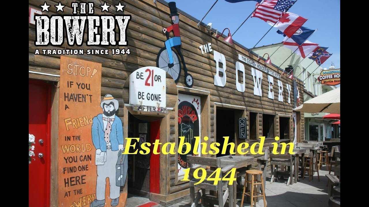 A Quick Tour of The Bowery – Myrtle Beach | Attractions