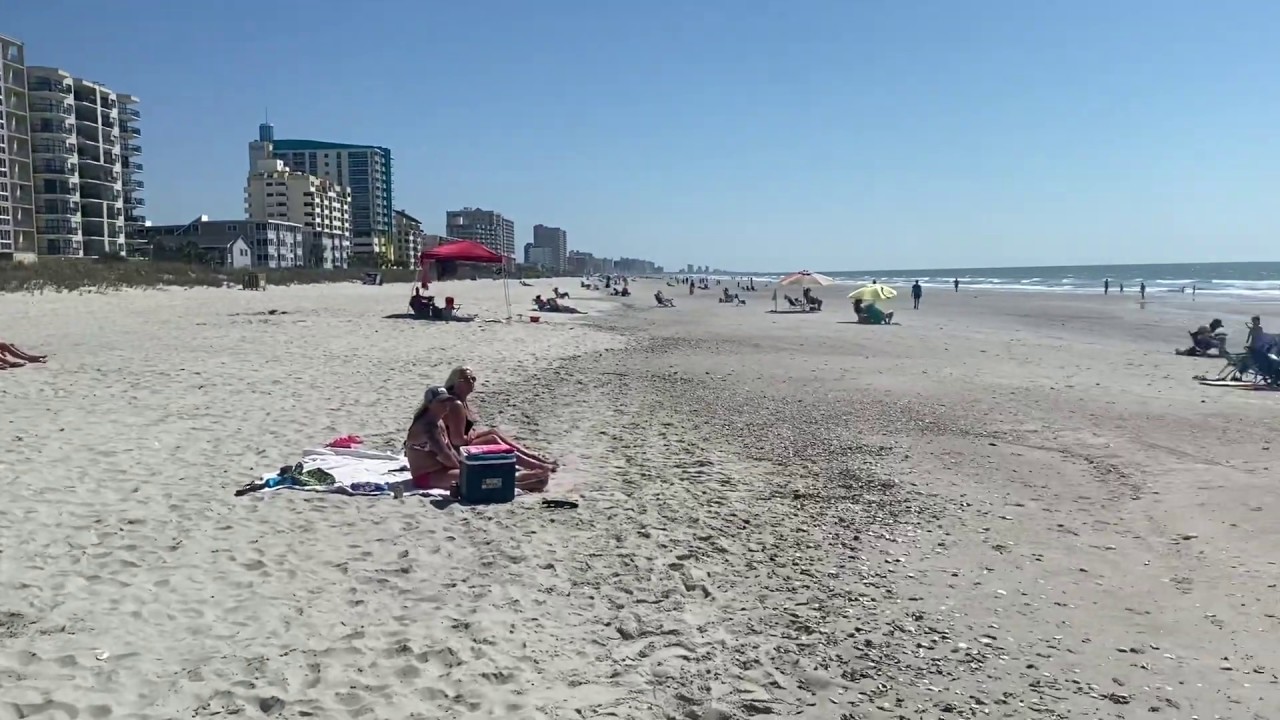 Corona virus didn’t stop North Myrtle beach from opening with a beautifully 75 degree morning