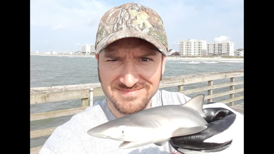 How to catch fish on a pier. North Myrtle Beach.