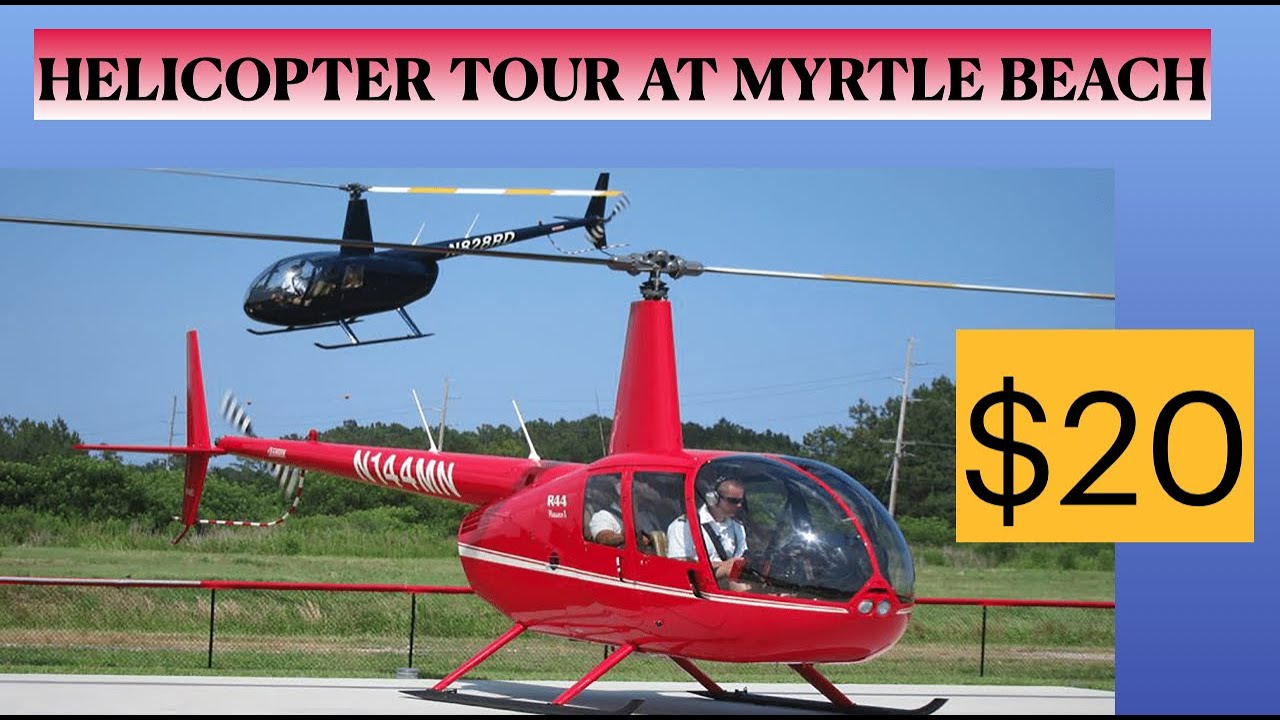 Helicopter ride tour at Myrtle beach with kids| OceanFront Helicopters | 20$ tour| Must do at Myrtle