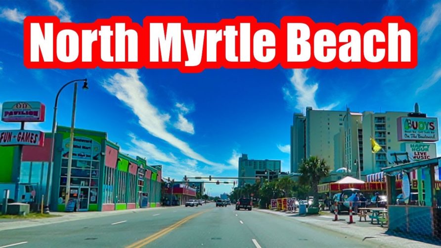 NORTH MYRTLE BEACH OCEAN BOULEVARD DRIVING TOUR | JUNE