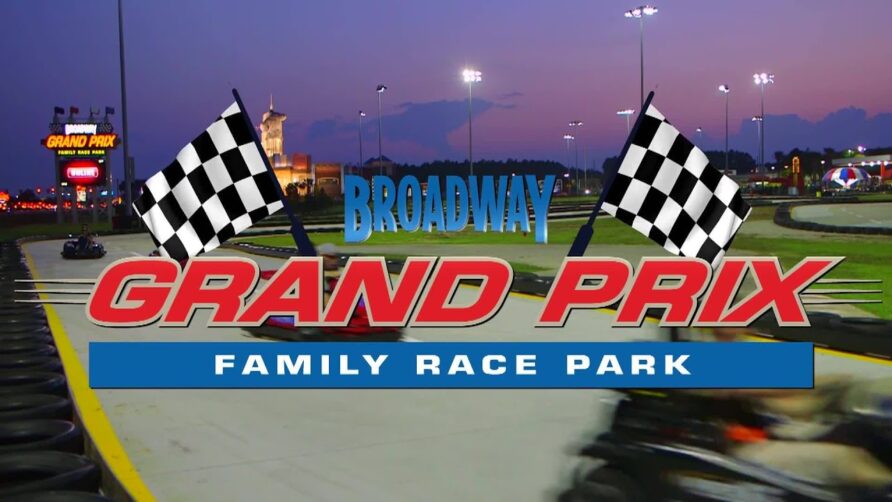 Broadway Grand Prix Family Go Kart Race Park Myrtle Beach SC