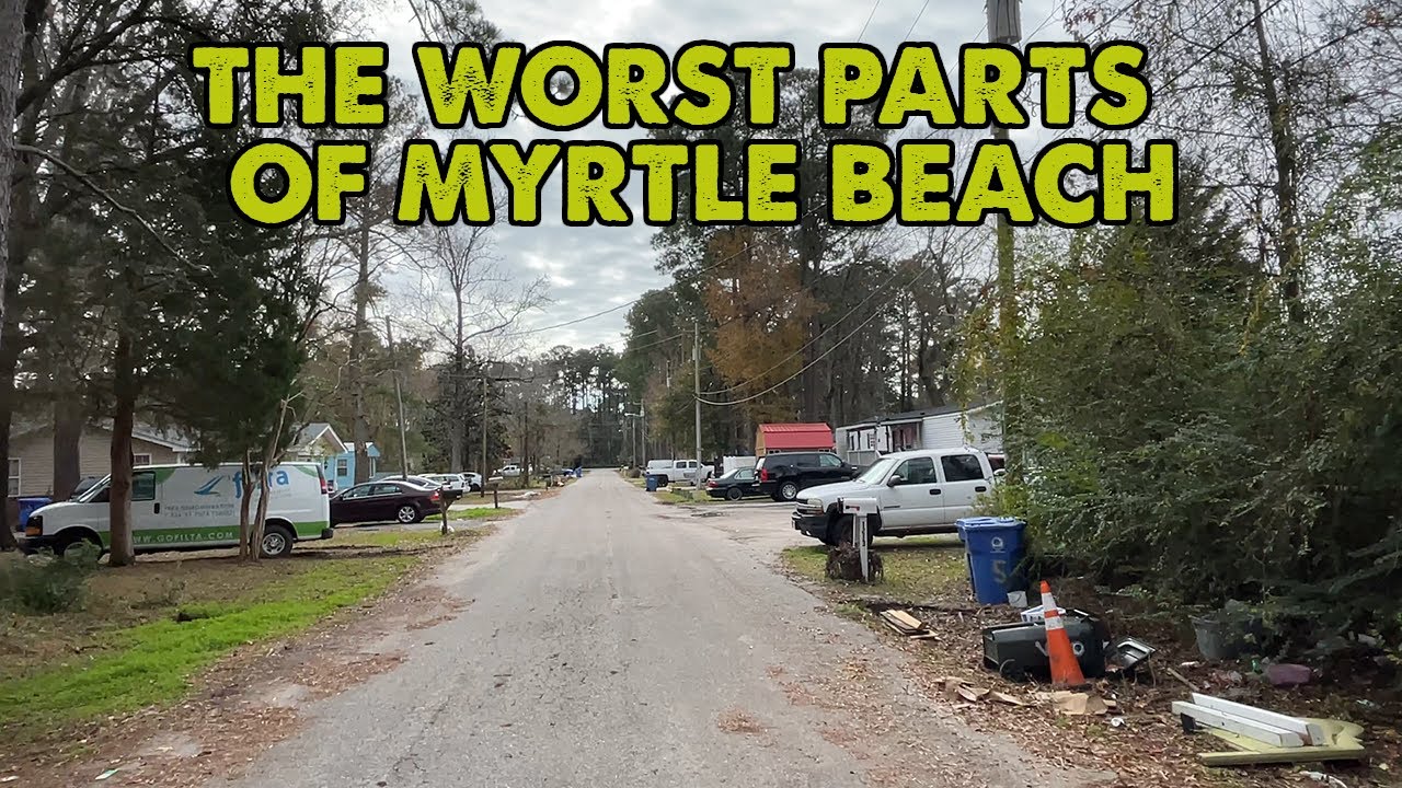 I drove through the worst parts of Myrtle Beach, South Carolina. This is it.