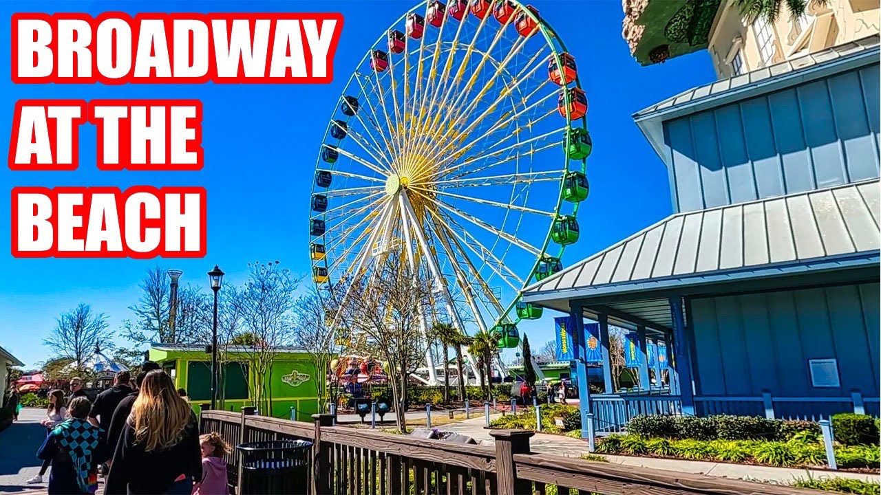 Broadway at the Beach Full Tour! What's new in 2022! Myrtle Beach, South Carolina!