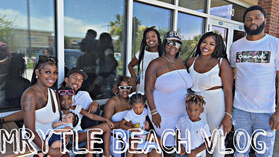 FAMILY VACATION TO MYRTLE BEACH🌊🏝 VLOG | WE ALMOST LOST THE KIDS 😱😘|DESIREÈ OFFICIALLY