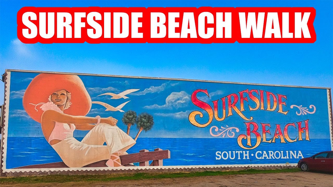 SURFSIDE BEACH WALK! | THINGS TO DO NEAR MYRTLE BEACH
