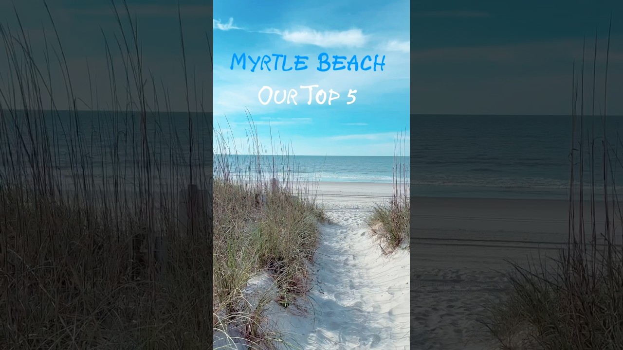 5 Myrtle Beach South Carolina Must See places. #fyp #shorts #short #myrtlebeach #beach #explore