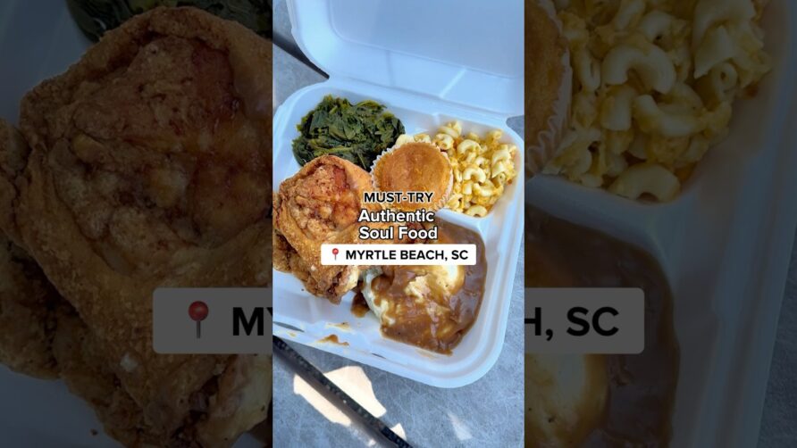 10/10 🔥 Come with us to check out Big Mike’s Soul Food in Myrtle Beach, SC!