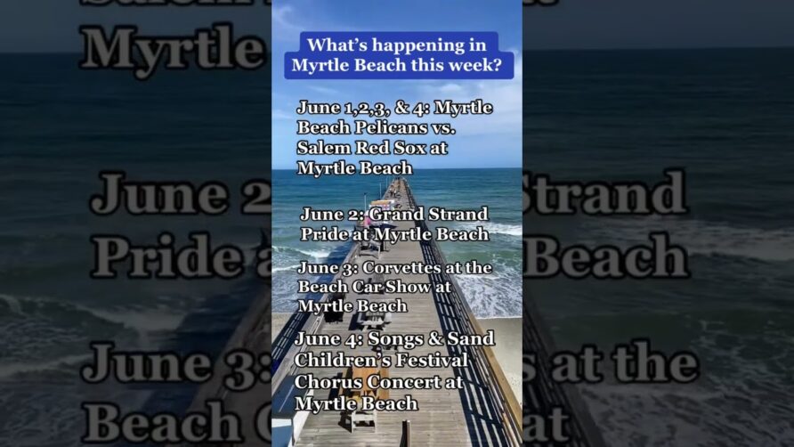 📷 Check out what’s happening this week in #MyrtleBeach! Don’t miss out on the fun and excitement.