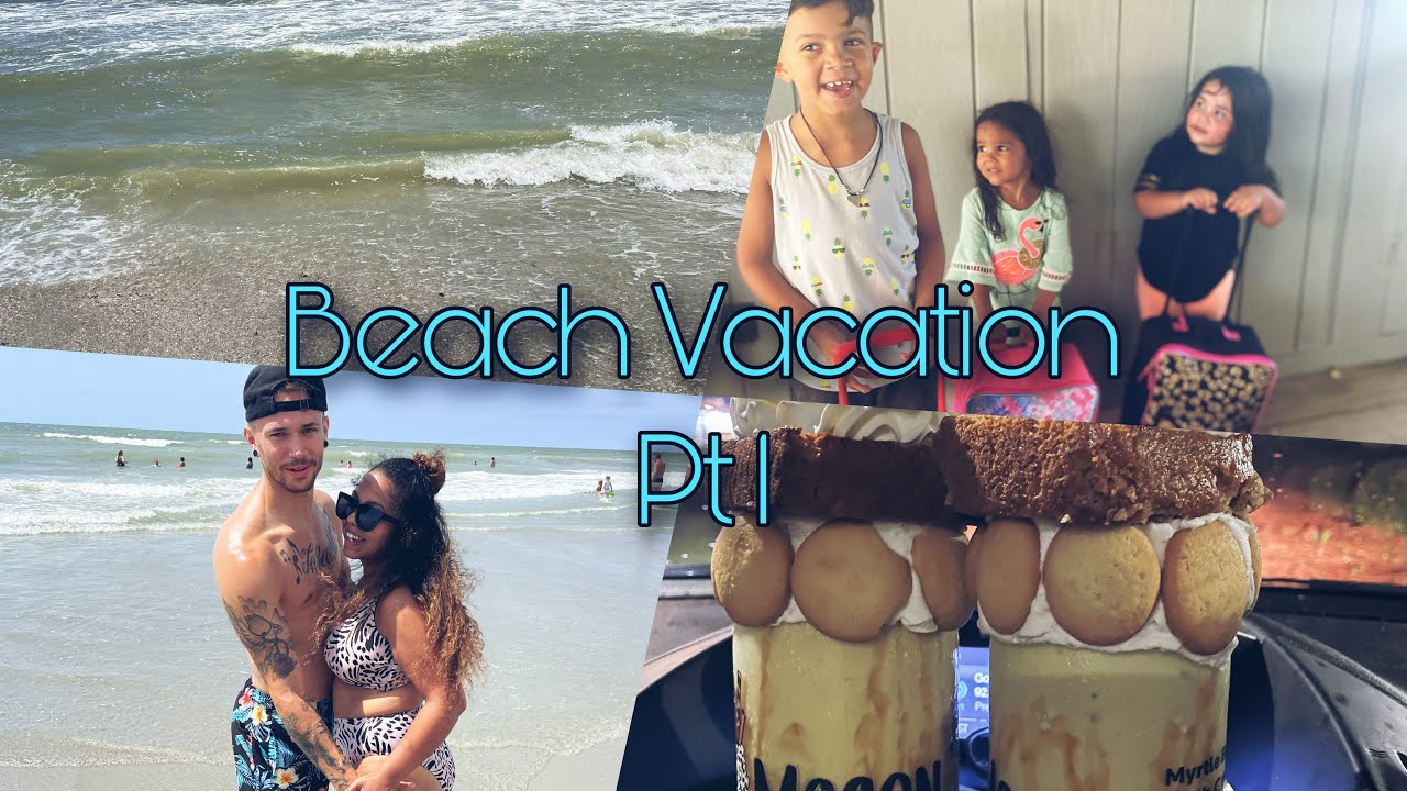 Myrtle beach vacation part 1//family vacation//day at the beach//beach condo tour